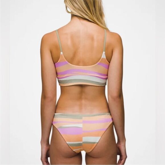 020 PrAna Willow Reversible Top & Gemma Reversible Bottom Bikini Set Multicolor - Picture 2 of 9